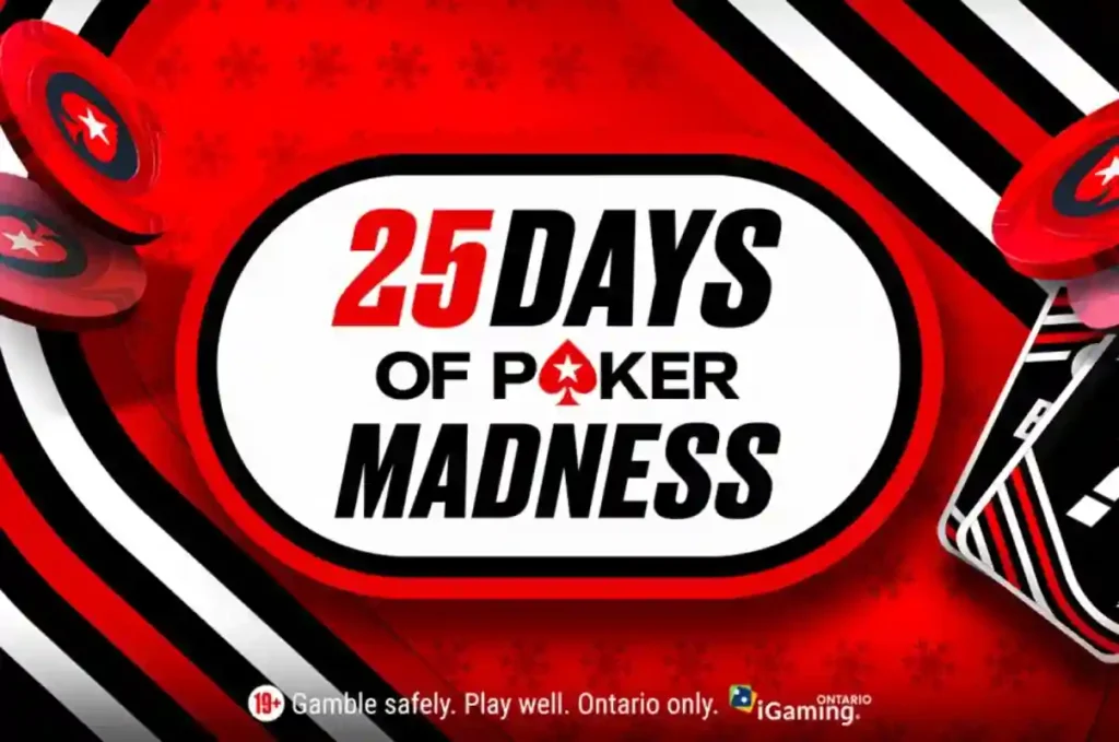 25 Days of Poker Madness, PokerStars Advent Calendar of Special Tournaments Is Ramping Up