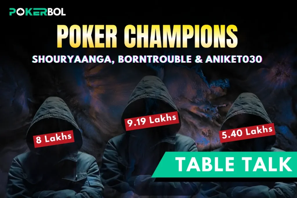 Top Poker Wins of January 29th borntrouble, shouryaanga, Aniket030