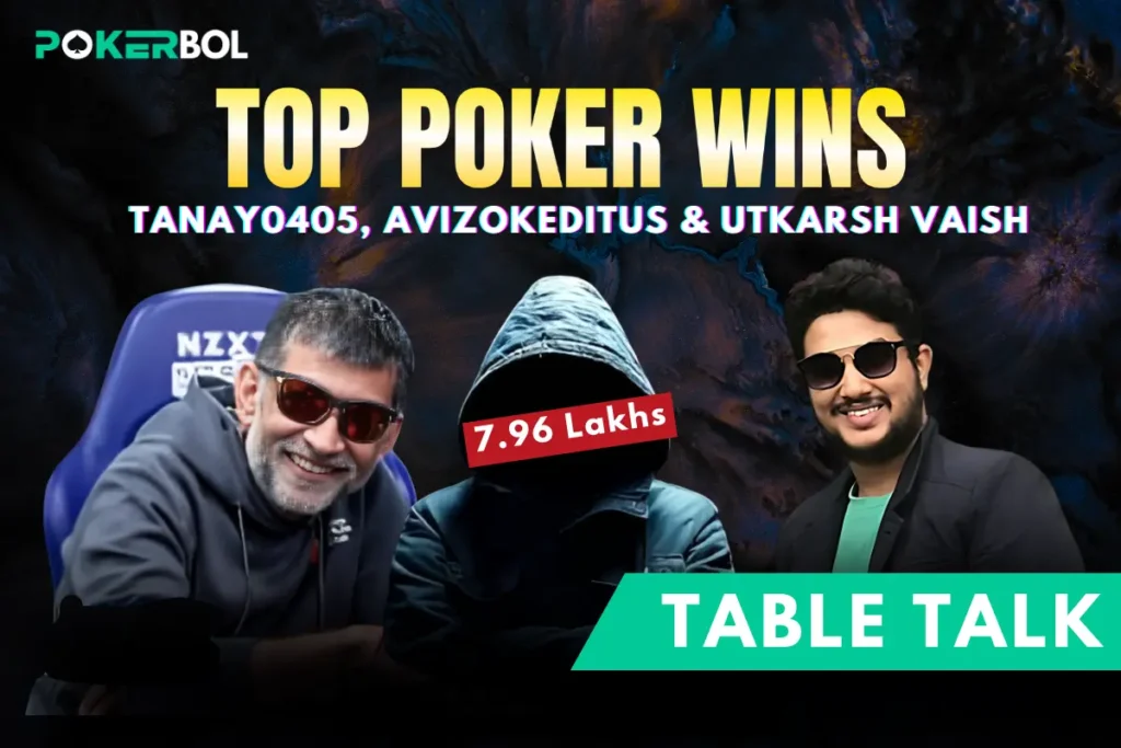 AvizoKeditus, Tanay0405, and Utkarsh Vaish Lead the Charge with Huge Wins in February 16th Poker Tournaments!