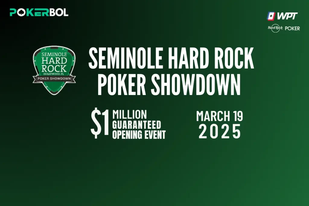 Seminole Hard Rock Poker Showdown Returns Big Prizes, Bigger Action!_pokerbol