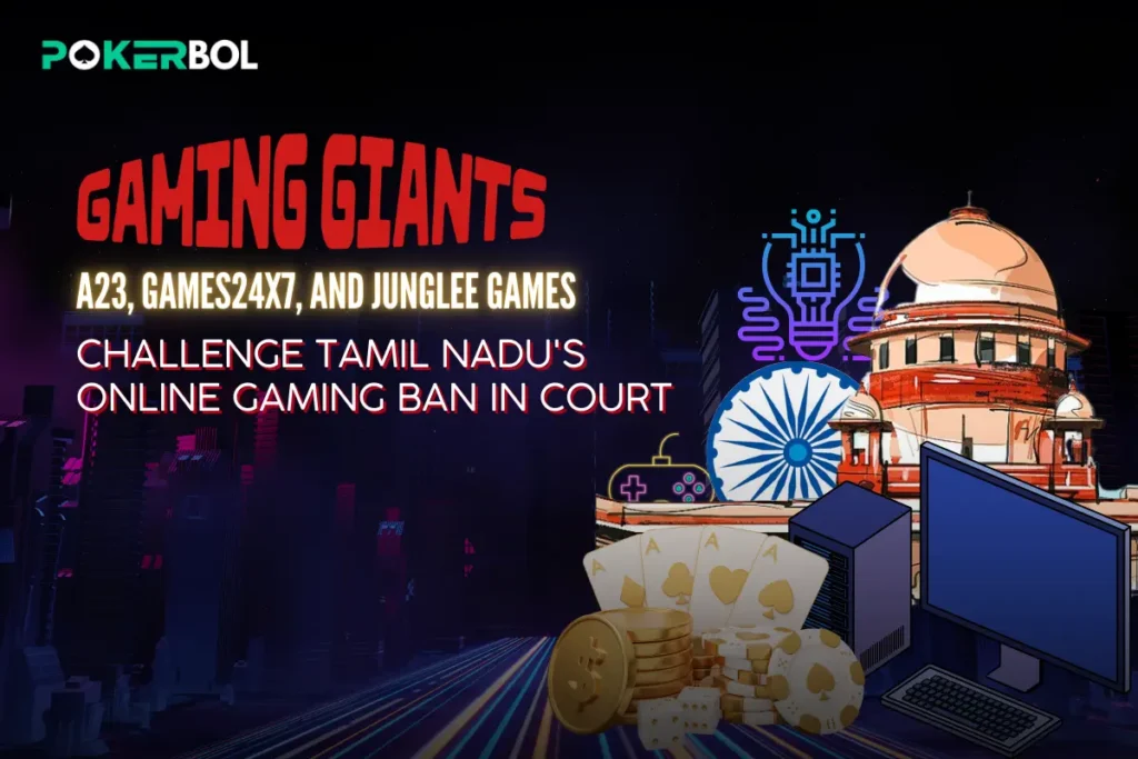 Tamil Nadu Government's Ban on Online Games Can Be Fought in Court by A23, Games24x7, and Junglee Games