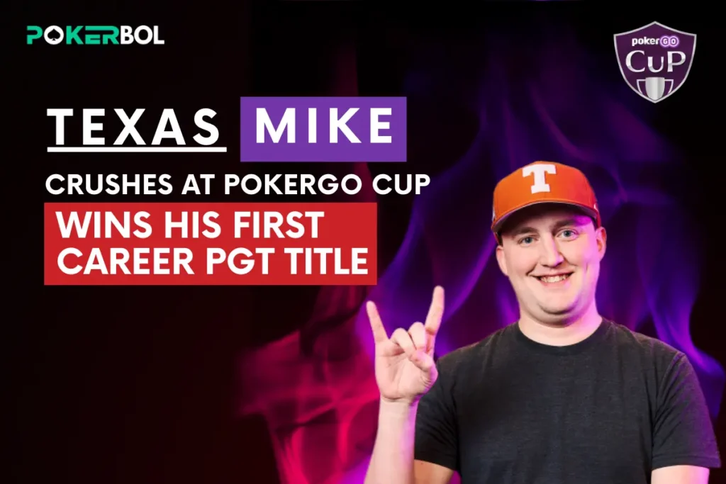 In a dazzling display of skill and determination, Texas Mike has just etched his name into the history books at the PokerGO Cup in Las Vegas