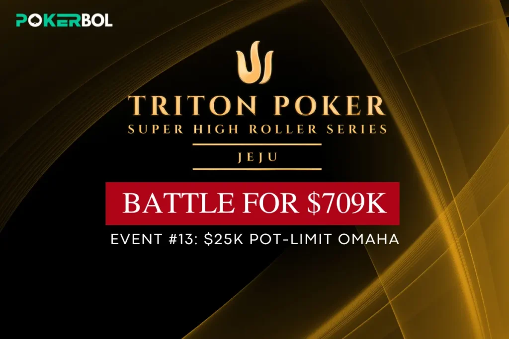 Battle for $709K Begins: Final Table Set for $25K PLO at Triton Poker Jeju 2025!