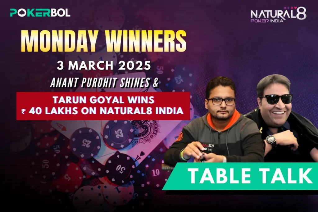 Sunday MTT wins India