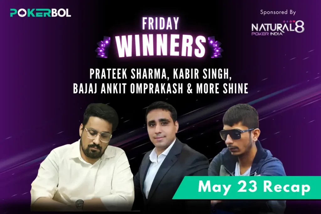 23 May Recap Poker