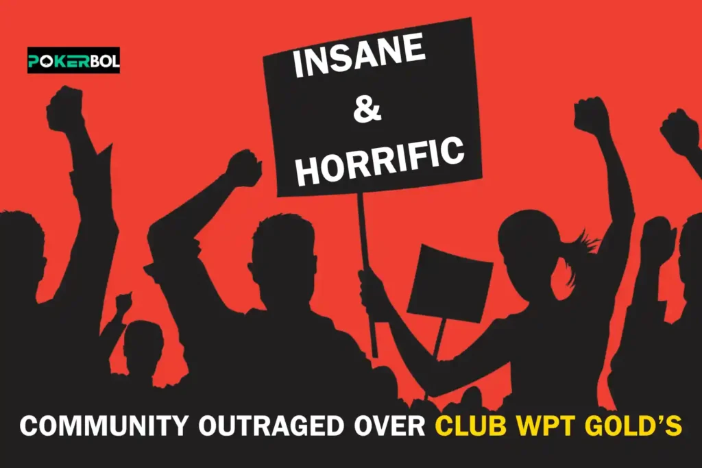 “Insane” & “Horrific” Poker Community Outraged Over ClubWPT Gold’s ‘Reveal Hands’ Feature